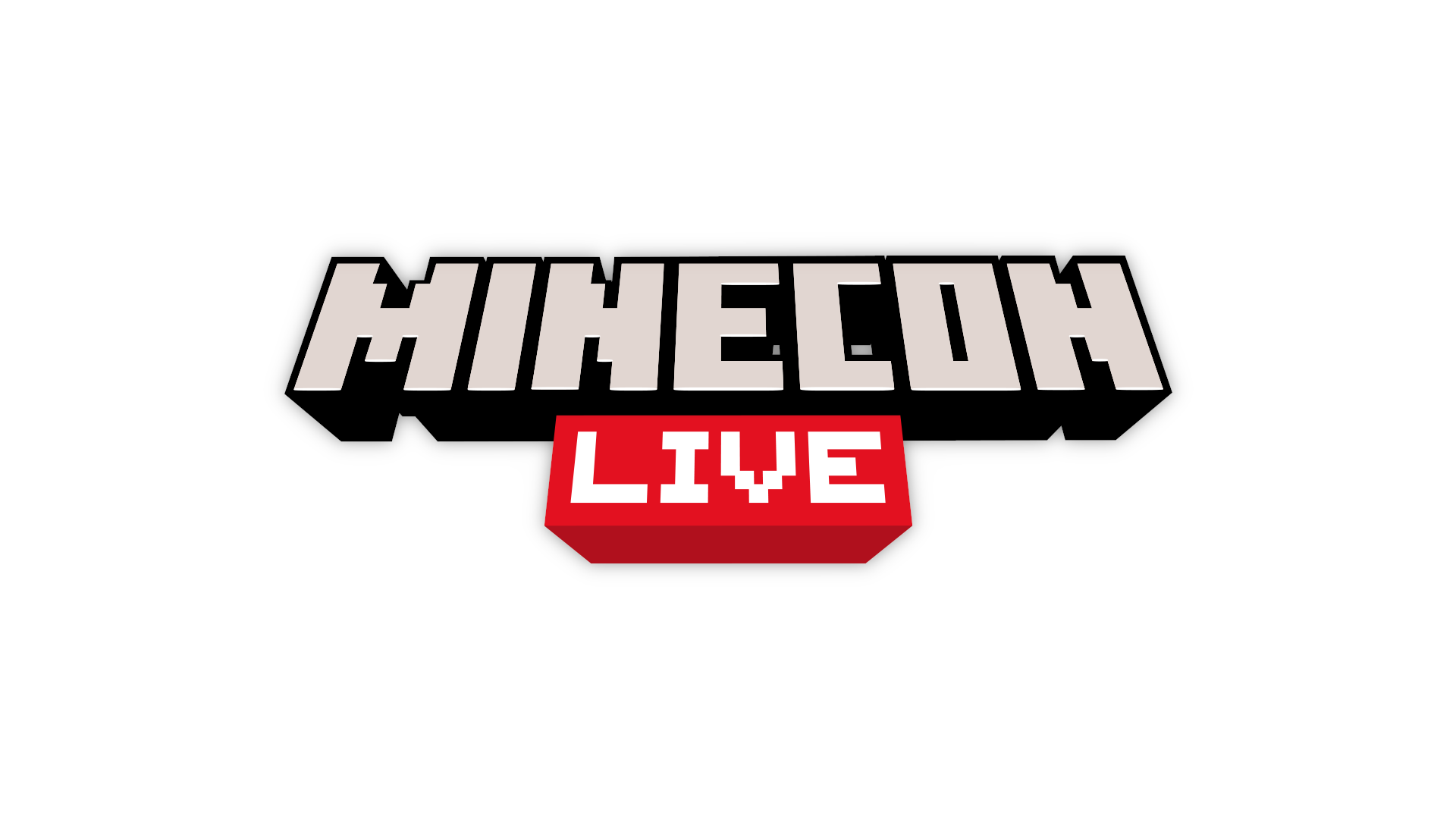 Minecraft live. МАЙНКОН 2019. Майнкрафт лайв. Майнкрафт логотип. Майнкрафт лайв 2019.