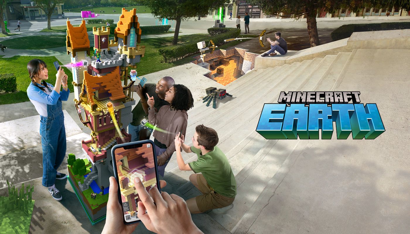 MINECRAFT EARTH - AUGMENTED REALITY GAME