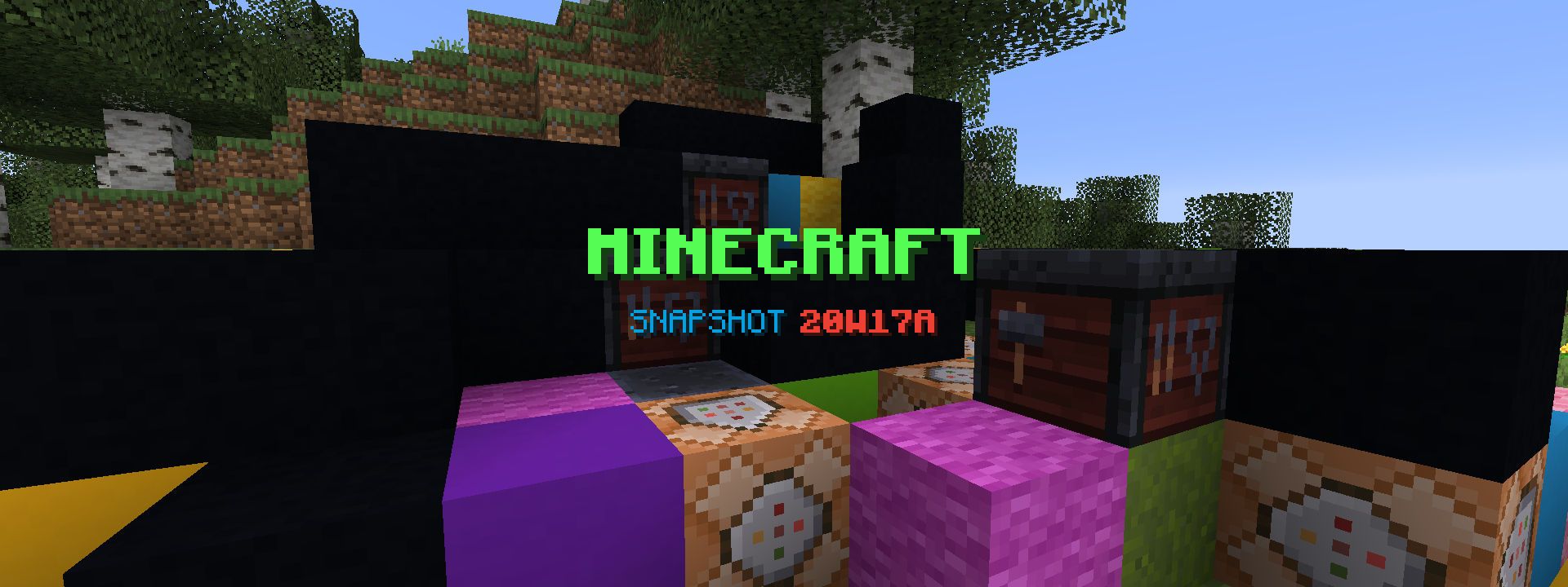 Minecraft Snapshot 20w17a