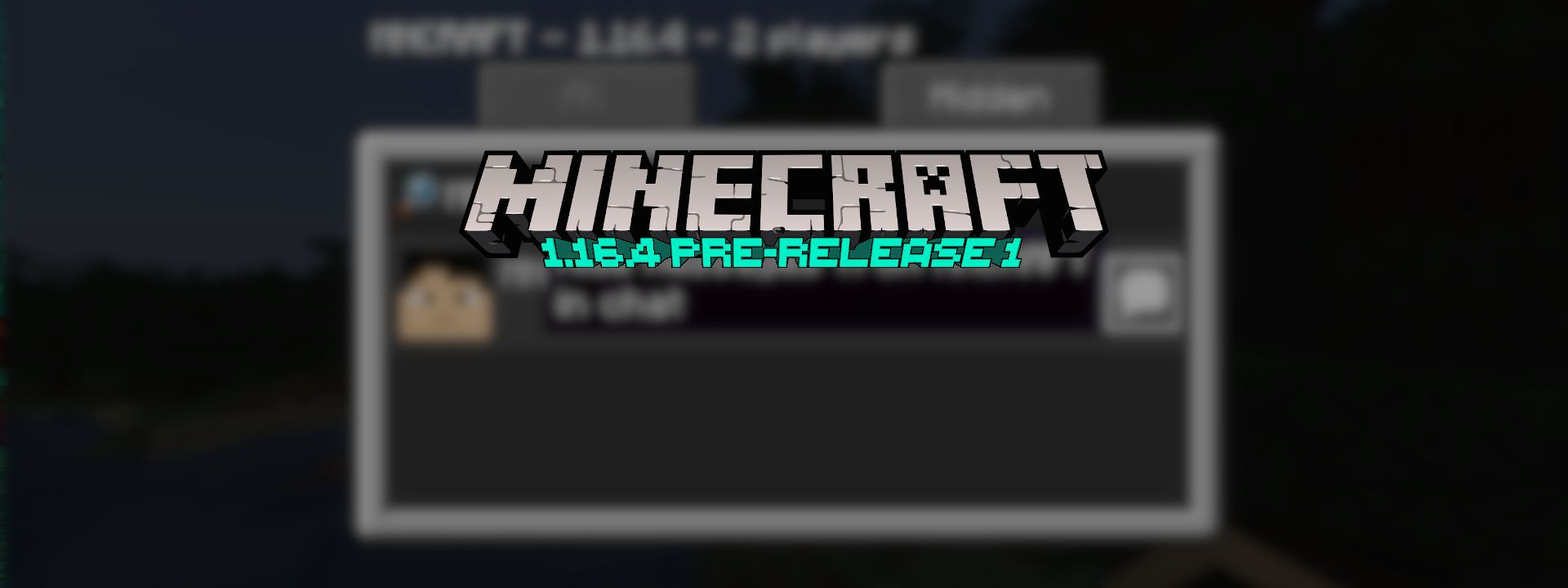 Minecraft 1.16.4 Pre-Release 1