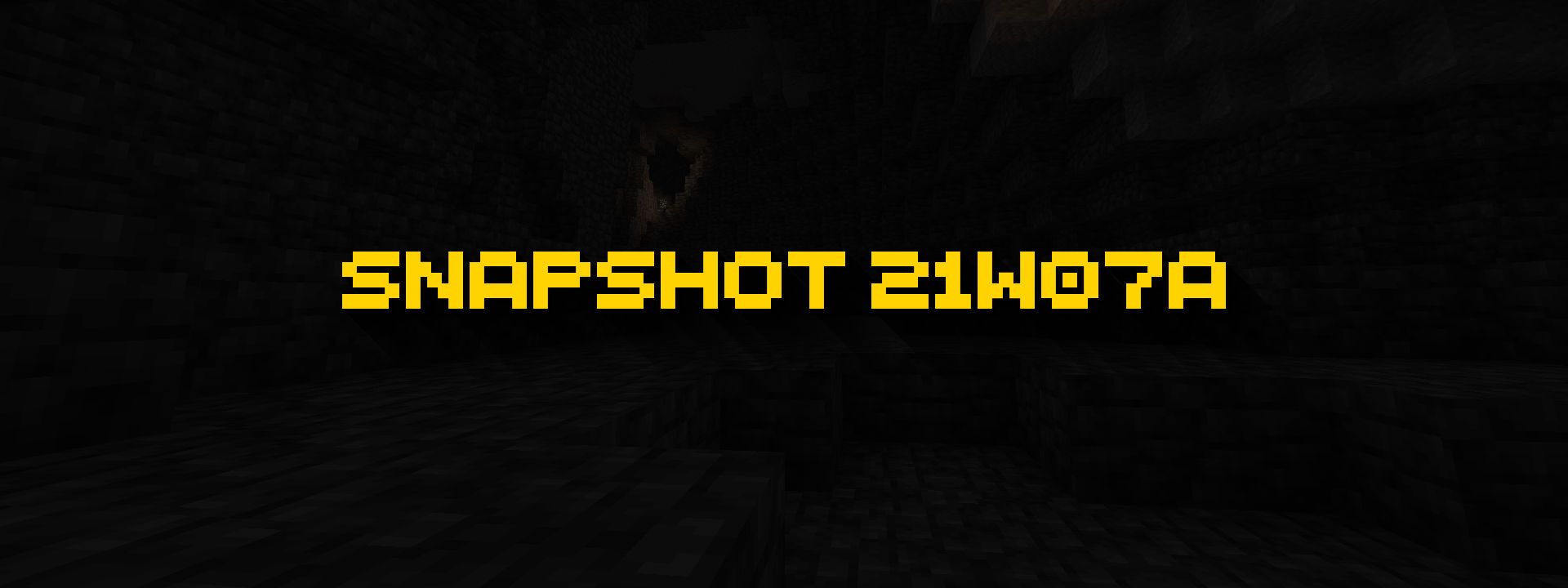 Minecraft Snapshot 21w07a