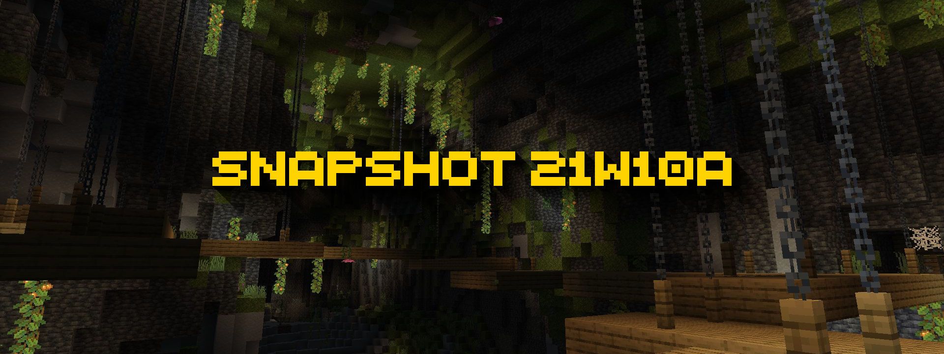 Minecraft Snapshot 21w10a